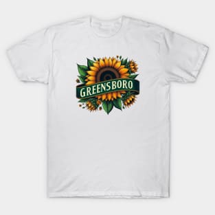 Greensboro Sunflower T-Shirt